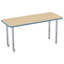 Table rectangulaire rectangulaire (24 x 60 po), pieds super réglables-124582259-124943183-99105923