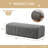  51''W Tufted Teddy Compression Bench For Bedroom Dinning room or Living room-420132245
