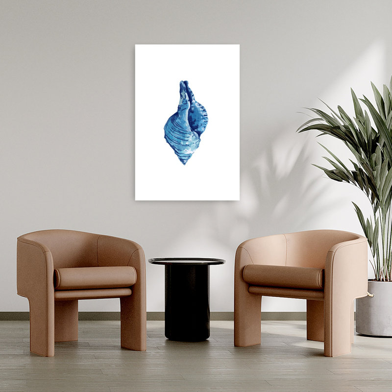 Art contemporain, art abstrait poisson côtier, H 36 po x l 24 po