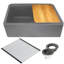 Plymouth 29.75'' L Single Basin Kitchen Sink-1010949976