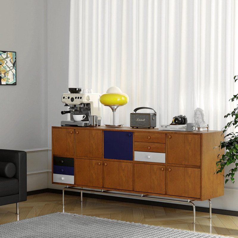 Buffet de meubles de style rétro