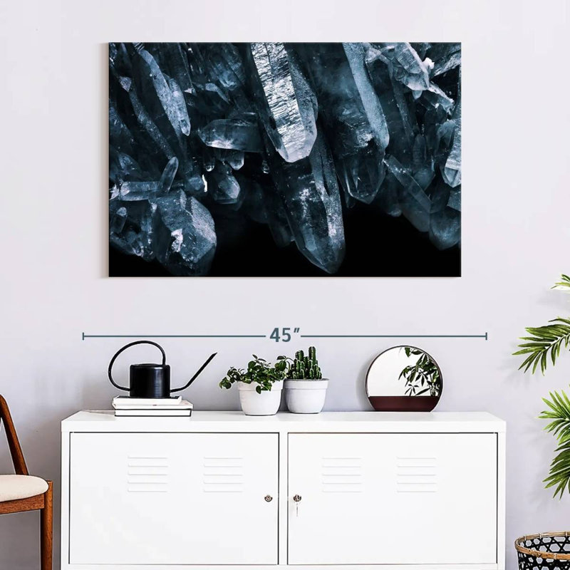 Cristaux de quartz brut Alvord, H 26 po x l 39 po