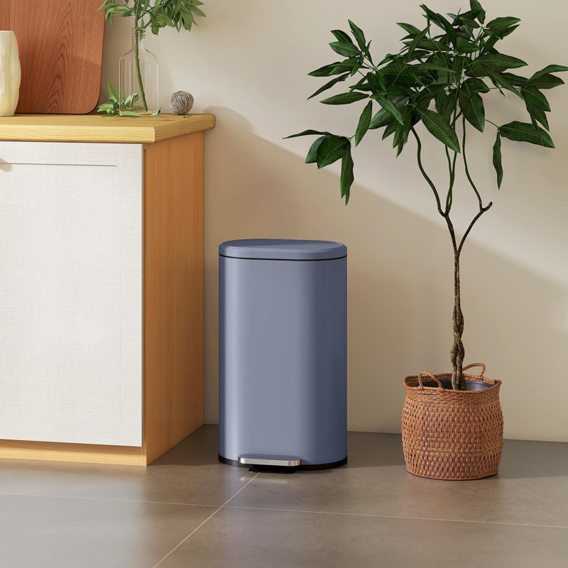Step On Kitchen Trash Can - 30L, Grey