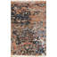 Shangri-La Hand Knotted Wool Area Rug in Blue/Coral/Silver/Black-313074310