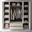DROMA Manufactured Wood Wardrobe