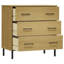 Keerti 77cm Solid Wood Sideboard-356343609