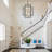 8 Light Pendant in Transitional Style - 22 Inches Wide by 28 Inches High Open Frame Cage-1019405208