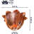 Pure Copper Lotus Cup Rain Chain Replacement Downspout for Gutters