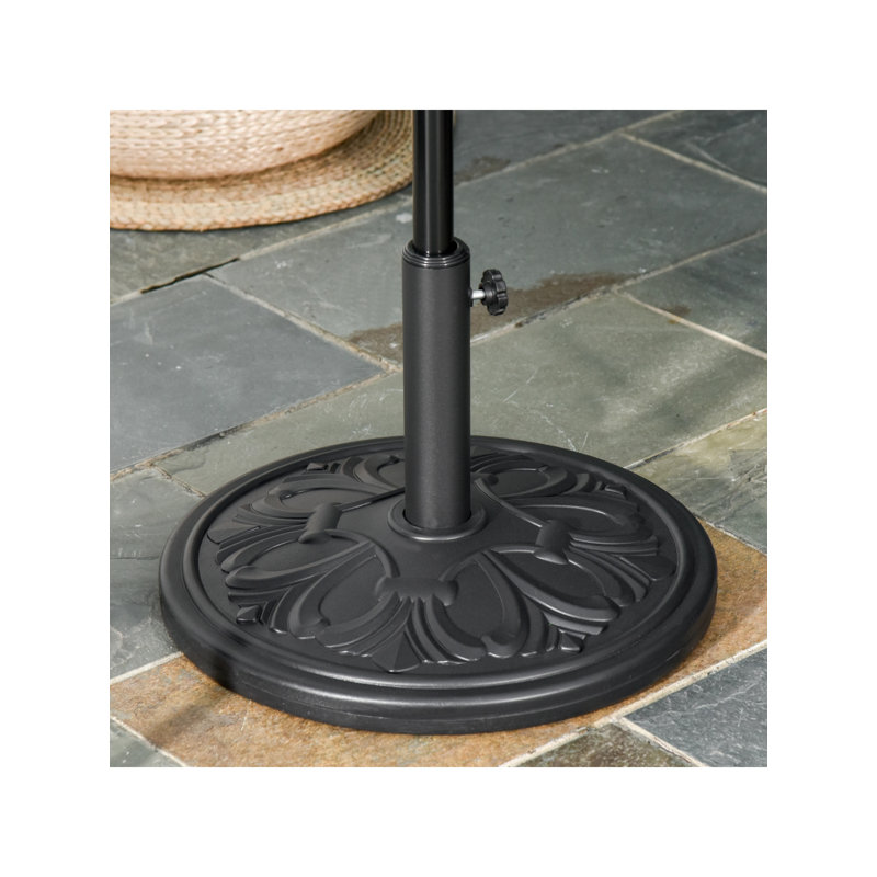 Base de parasol autoportante en plastique