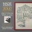 Impression abstraite vintage encadrée Cxxxi - bois massif-447452652-447452650