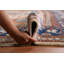 Tapis traditionnel à teinture végétale 16 x 16