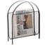 Metal Free Standing Magazine Rack