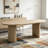 Oval Dining Table Double Pedestal-2044239144