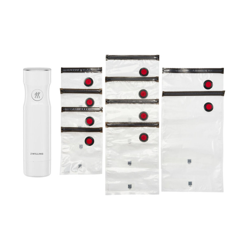 Ensemble de démarrage sous vide en plastique / petit / moyen / grand Fresh & Save, 11 pièces