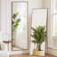 Miroir pleine grandeur, miroir de plancher suspendu ou adossé au mur, convenant à la chambre à coucher-639482233-639482239