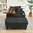 Dark Gray Chenille