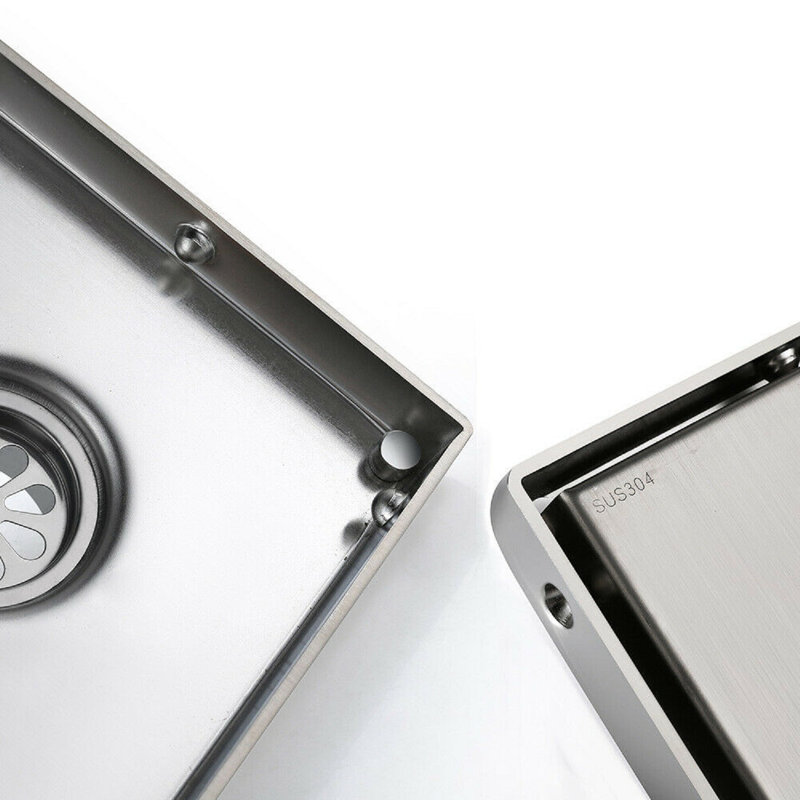 6'' W Tile-In, Brushed Nickel