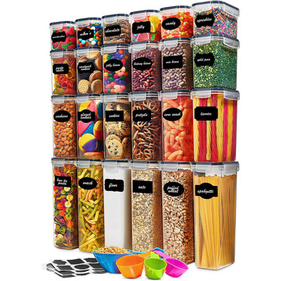 Airtight Food Storage Container 24 Pack