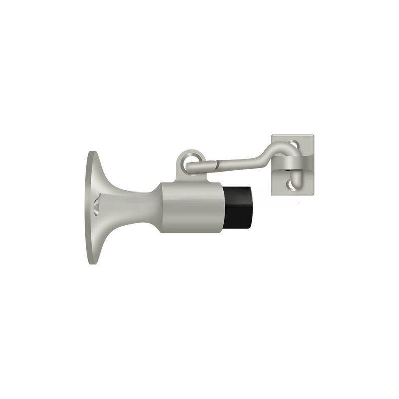 Door Stop, Brushed Nickel