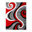 Tapis à motif abstrait tourbillon Skaghe-1888664632