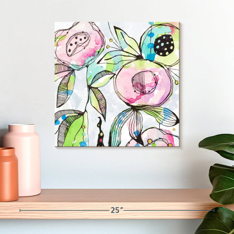 Blooming Summer, 16" H x 16" W