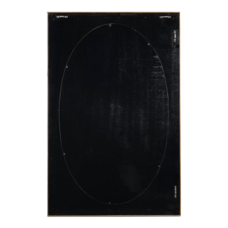 Francis Rectangle Iron Mirror, Antique Mushroom