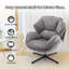 Upholstered Fabric Armchair-1983285825