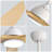52" Modern Smart Ceiling Fan - Wood Grain, With Dimmable 3-Colour LED Light (Memory Feature), Remote Control, Quiet Reversible DC Motor-1084862767-1084862765