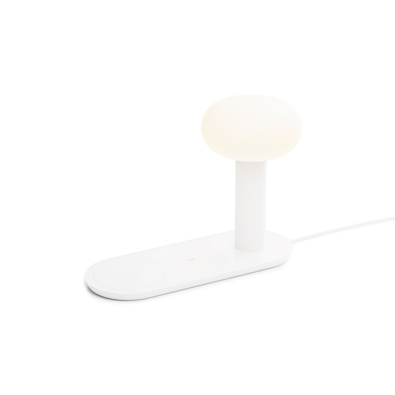 Combi table lamp, White, White