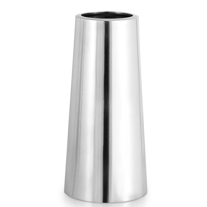 Nambe Plaza Vase, 11" H x 5" W x 5" D