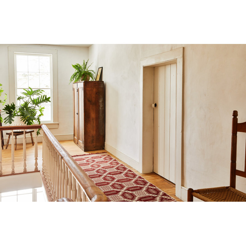 Bovina Geometric Area Rug, Runner 2' x 8'