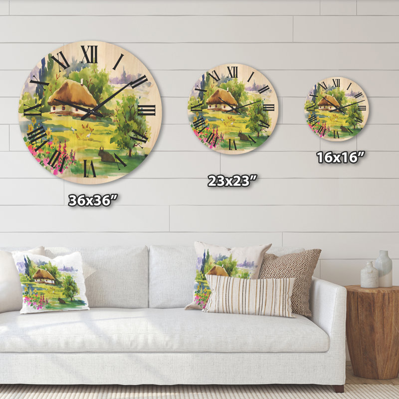 Horloge murale, Grand