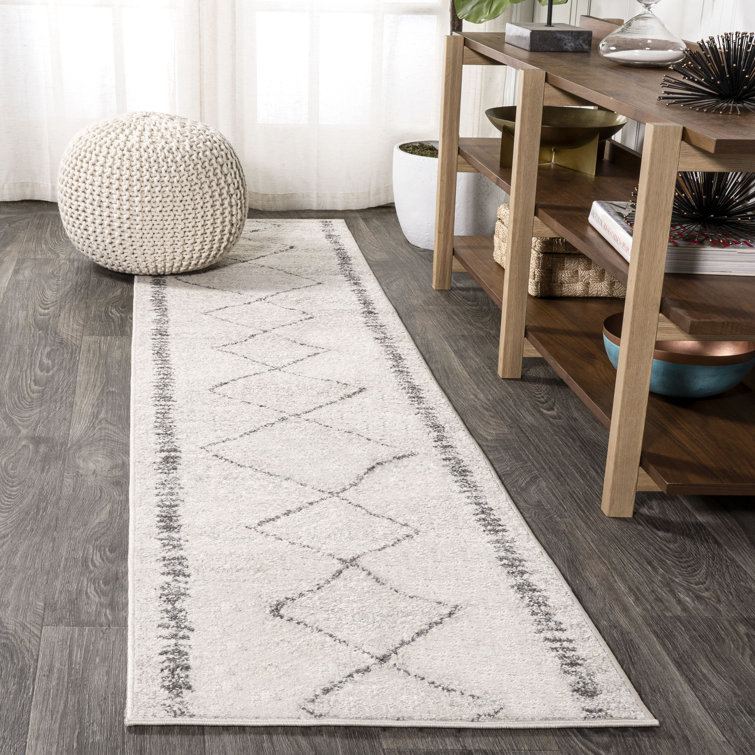 Farnborough Moroccan Beni Souk Cream/Gray Rug
