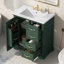 Meuble-lavabo avec lavabo et trois tiroirs-108295399