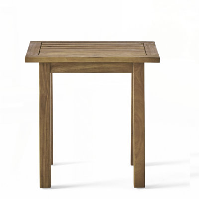 Table d'appoint en bois d'acacia