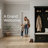 American Style 4-in-1 Hall Tree with Padded Bench Entryway Organizer, 4 Hooks & Adjustable Storage Shelves for Mudroom, Hallway-1855874270