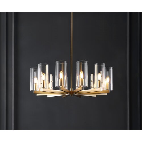 SafaviehCouture Coulter 12 - Light Chandelier & Reviews | Perigold