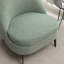 Fauteuil demi-tonneau rembourré Bula-1780695512