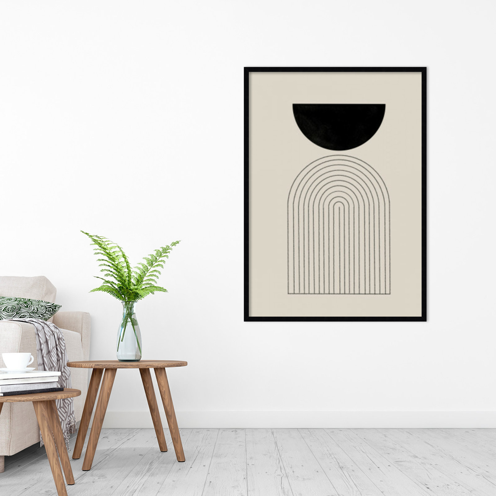 BaB No 1 by The MIUUS STUDIO, Black, 41" H x 30" W x 1" D
