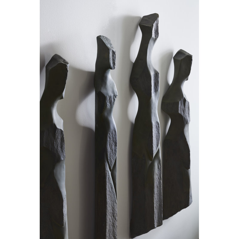 Cast Women Wall Art, F, Stone Cast