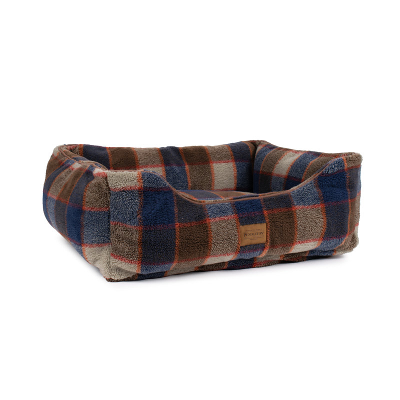 Lit pour chien Pendleton Kuddler, Tissu écossais de montagne, Large (36"w x 27"d x 10"h)