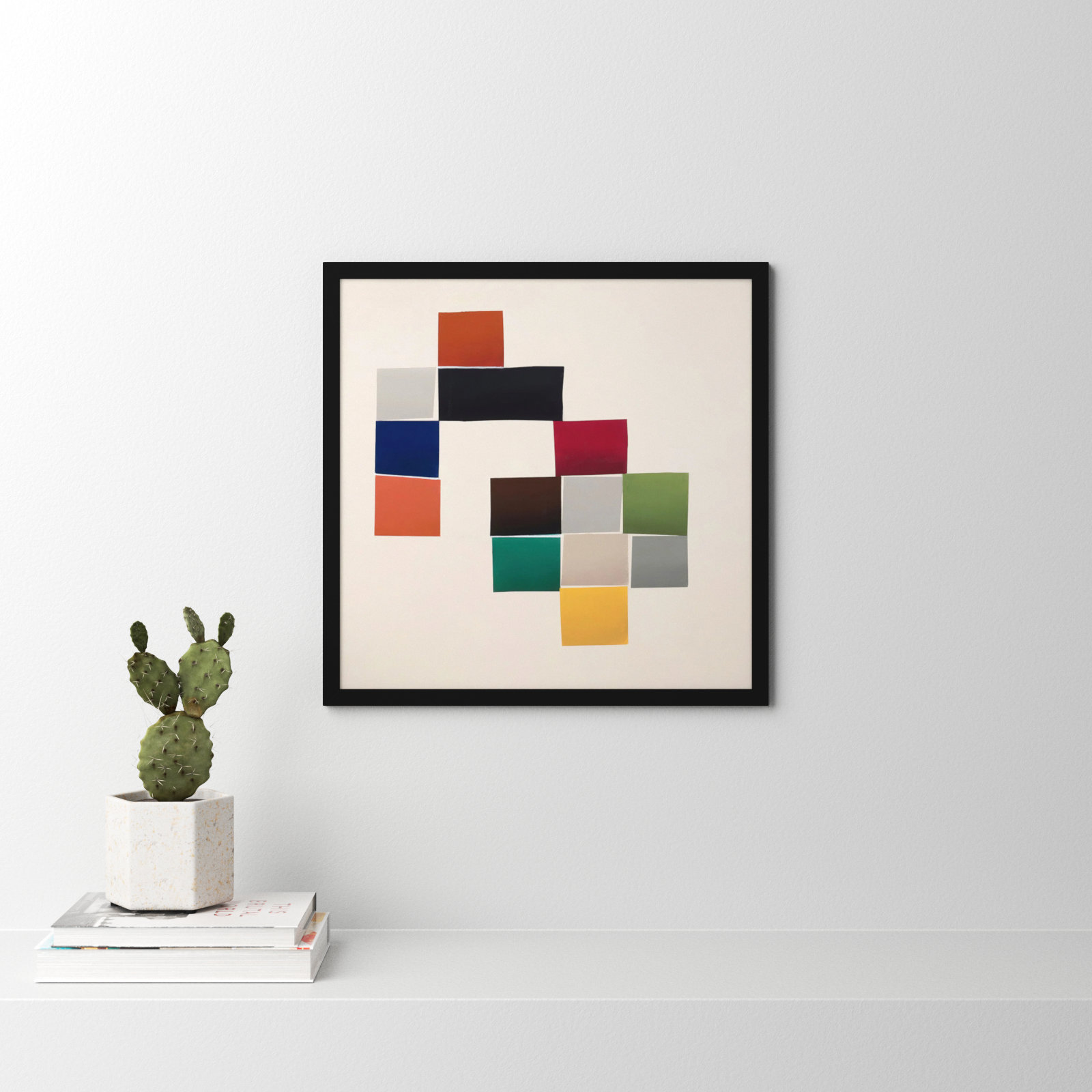 Jewels 3 by Lee Lessem, Black Framed, 24" W x 24" H
