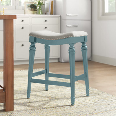 Kathryn 27" Big And Tall Stool by Sand & Stable