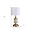 Lampe de table 23 po Layla