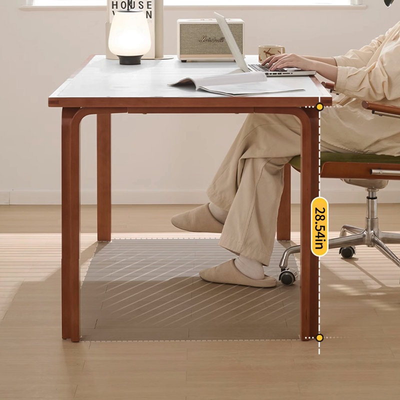 Bureau d'écriture Marshayla, H 29,72 po x l 57,08 po x P 33,46 po