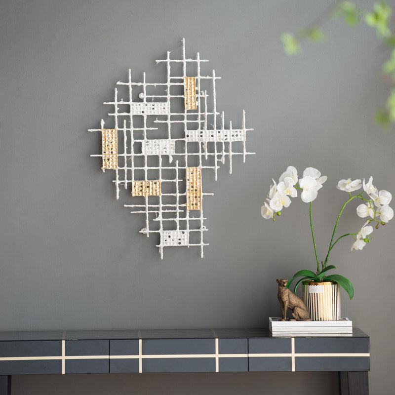 31.7x1.6x23.6" Wall Decor