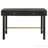 Black 2-Drawer Vanity Desk Makeup Table