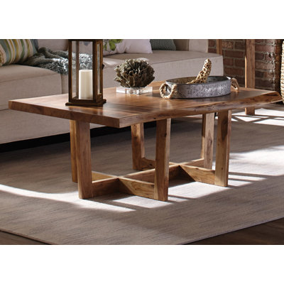 Beyers Solid Wood Sled Coffee Table