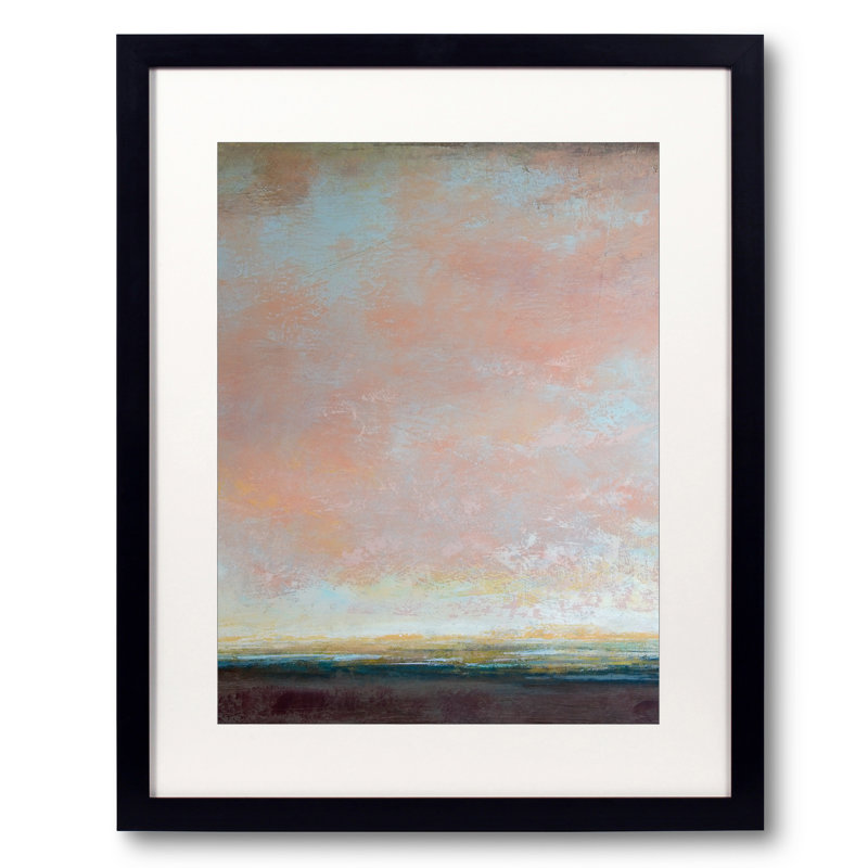 Retiring Sky Print by Victoria Primicias, 21.2" H x 17.2" W, 20" H x 16" W