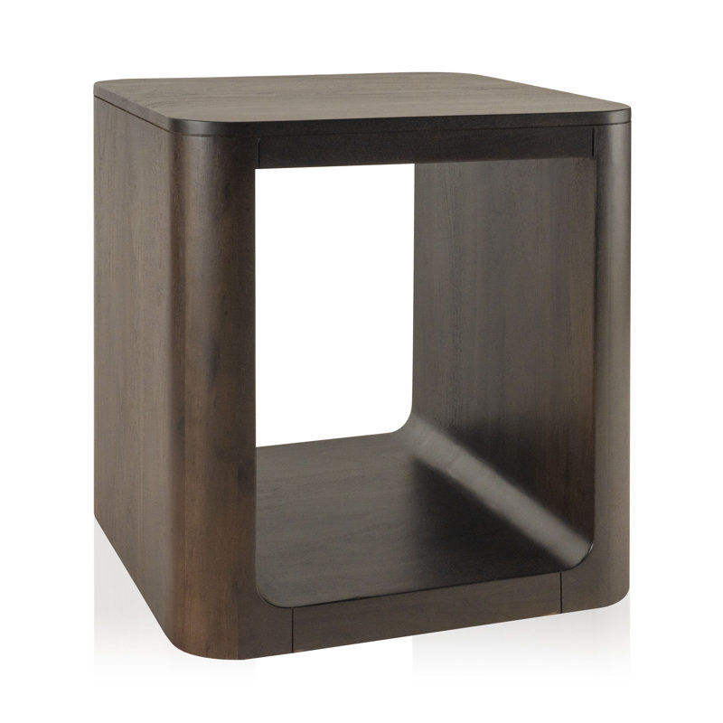 Presley End Table, Dark Walnut